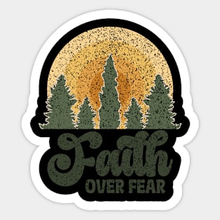 Faith Over Fear Sticker